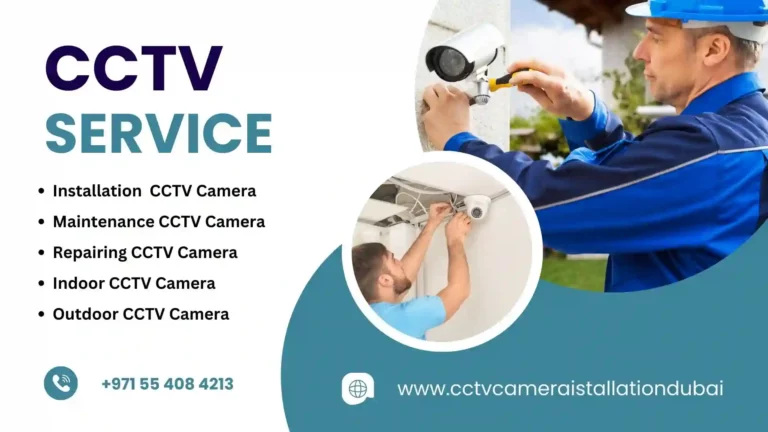 CCTV camera services in Dubai